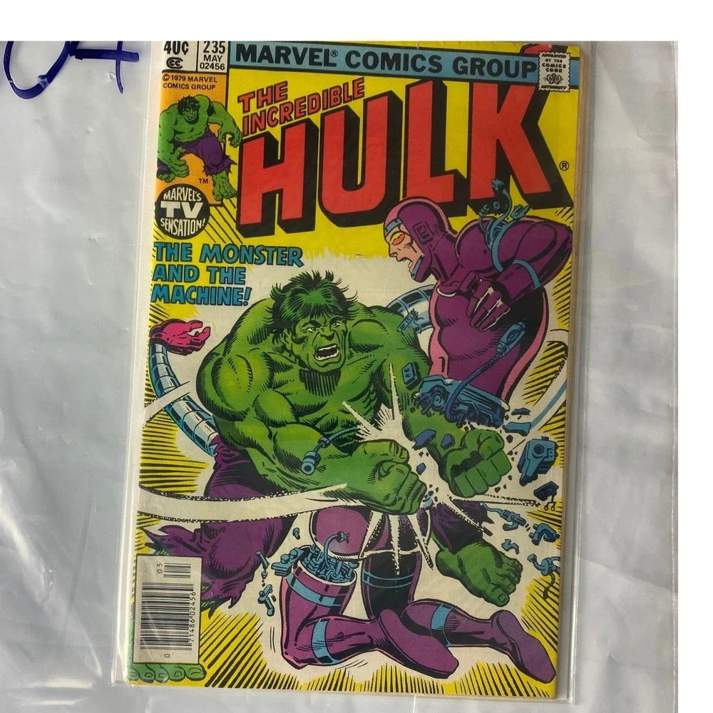 The Incredible Hulk 235 Comic Book May 1979 Marvel Comics Group The Monster